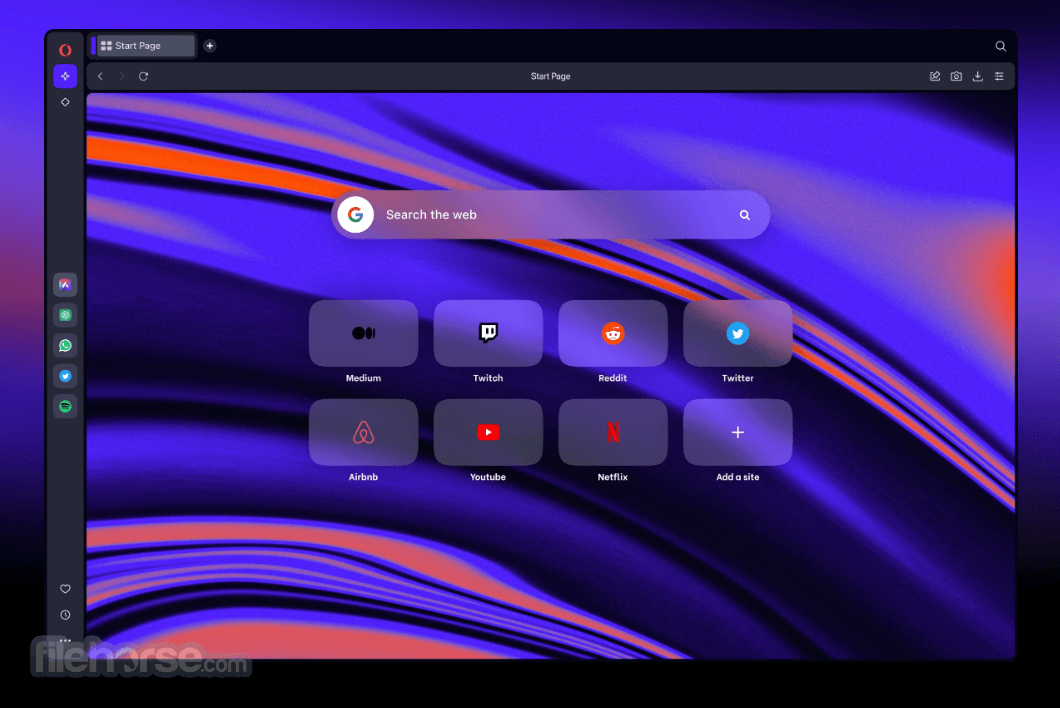 Opera 134.0 Build 5954.56 (64-bit) 畫面截圖 1