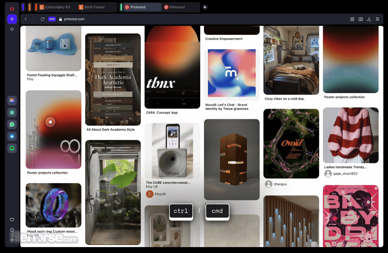 Opera 134.0 Build 5954.56 (64-bit) 畫面截圖 2