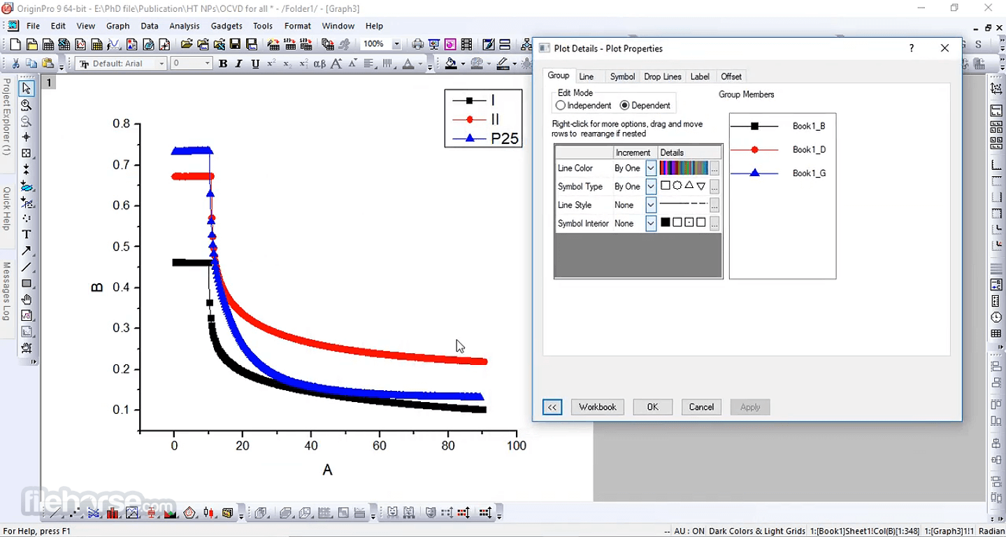 OriginPro - Data Analysis and Graphing Software 畫面截圖 3
