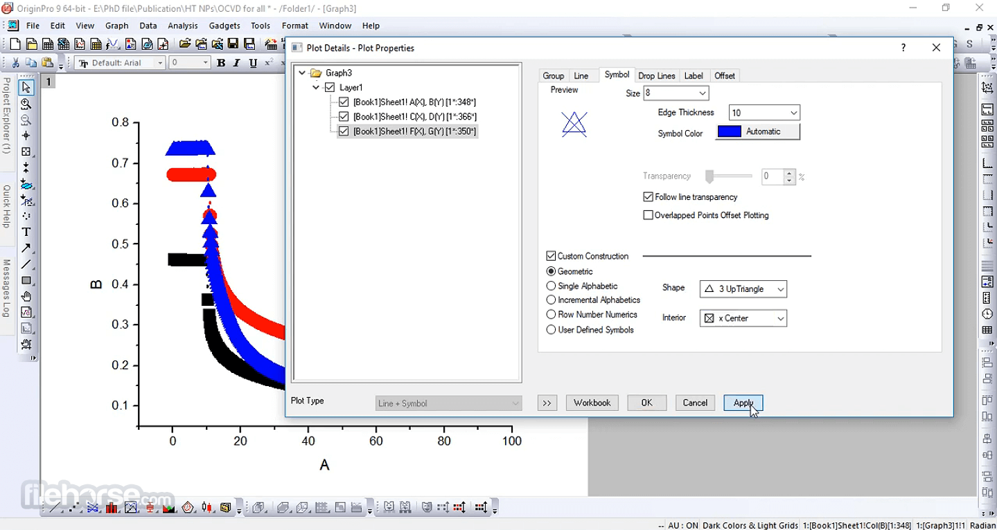OriginPro - Data Analysis and Graphing Software 畫面截圖 4