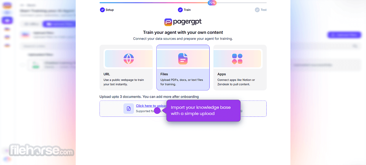 PagerGPT - AI Agent Builder 畫面截圖 2