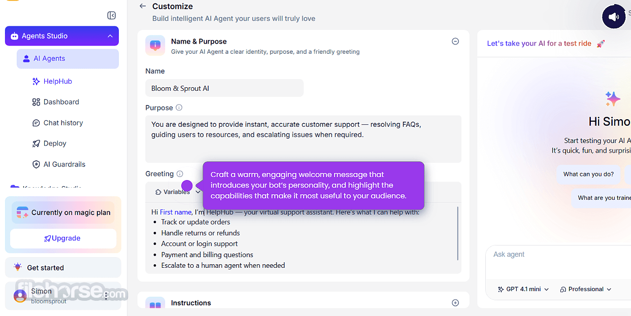 PagerGPT - AI Agent Builder 畫面截圖 4