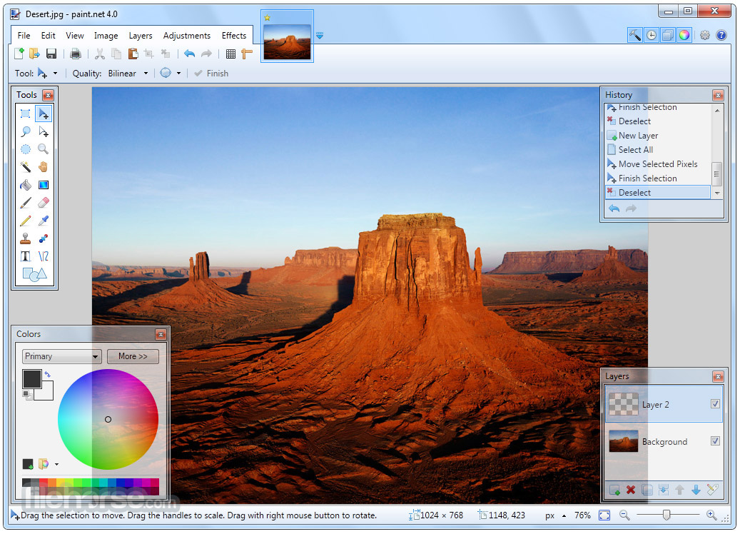Paint.NET 畫面截圖 1