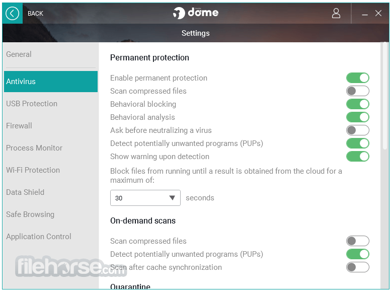 Panda Dome Advanced 畫面截圖 5