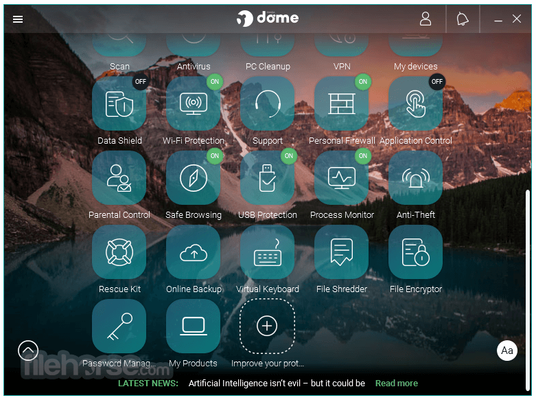 Panda Dome Premium 畫面截圖 1