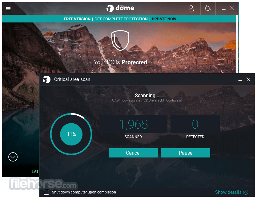 Panda Dome Premium 畫面截圖 2