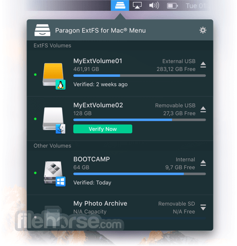 Paragon ExtFS 畫面截圖 3