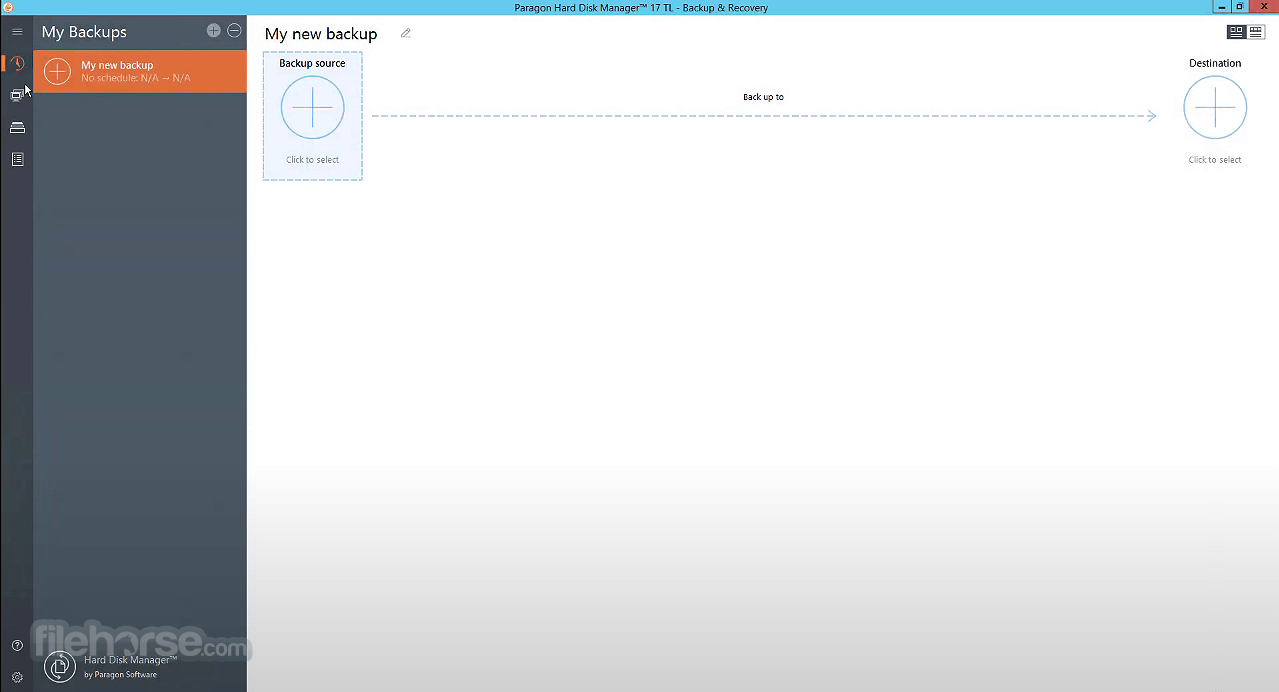 Paragon Hard Disk Manager Professional 17.10.12 (64-bit) 畫面截圖 1
