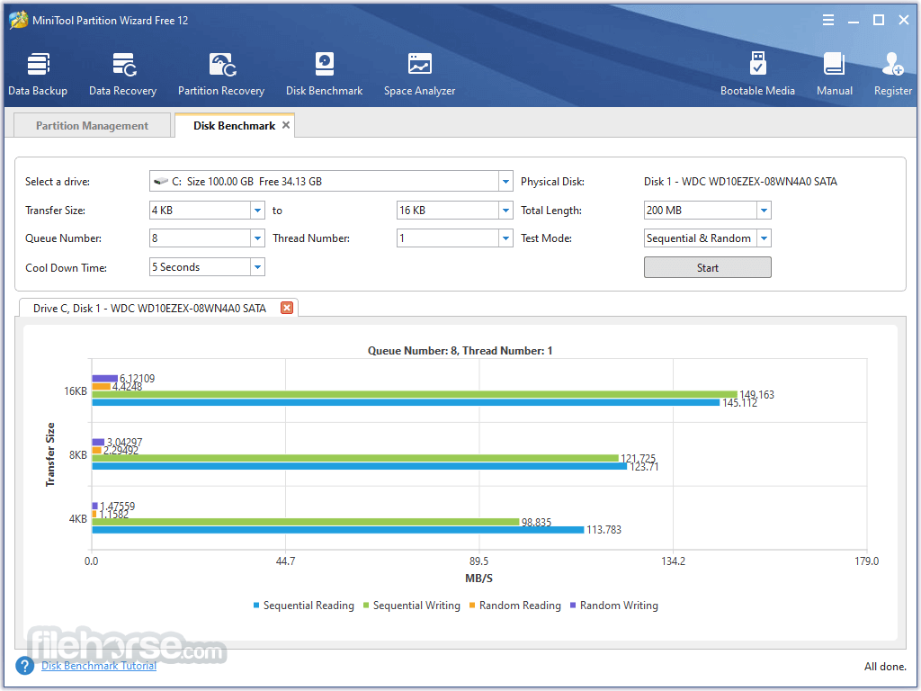 MiniTool Partition Wizard Free 畫面截圖 2