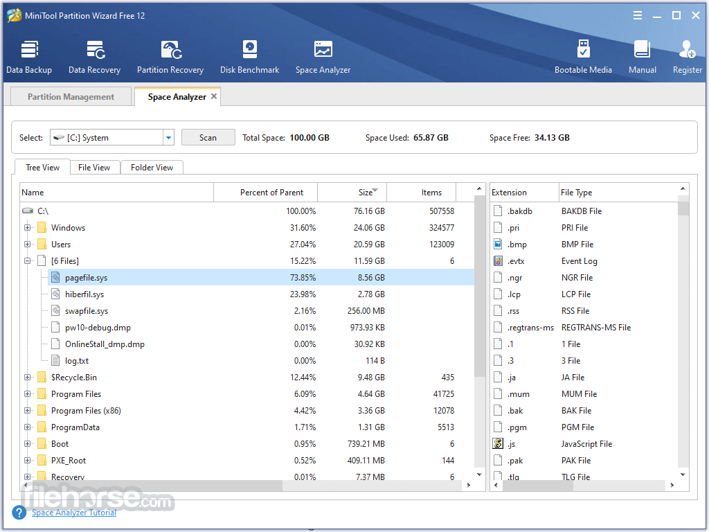 MiniTool Partition Wizard Free 畫面截圖 3