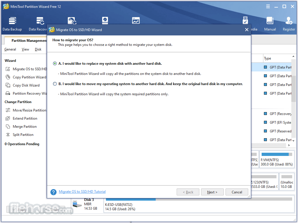 MiniTool Partition Wizard Free 畫面截圖 5