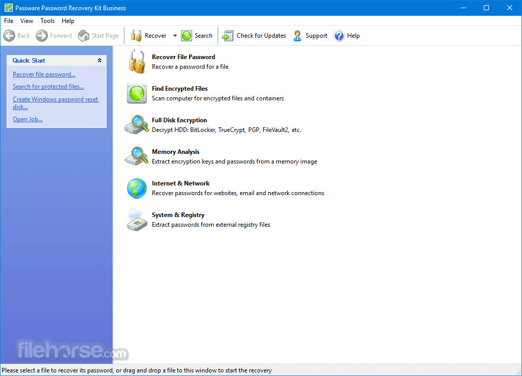 Passware Password Recovery Kit Business 畫面截圖 1