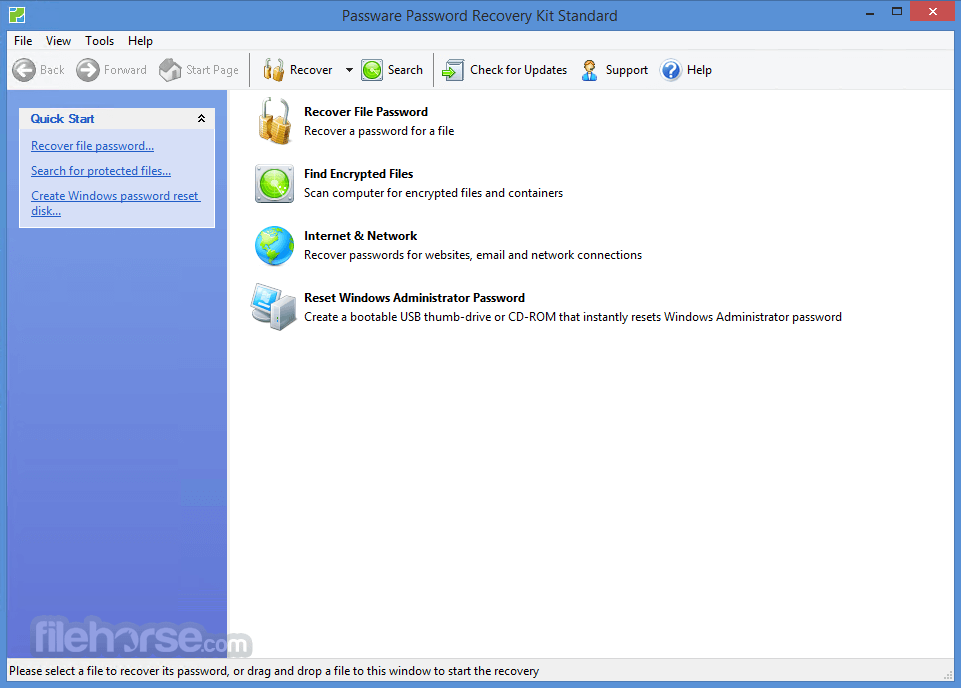 Passware Password Recovery Kit Standard 畫面截圖 1