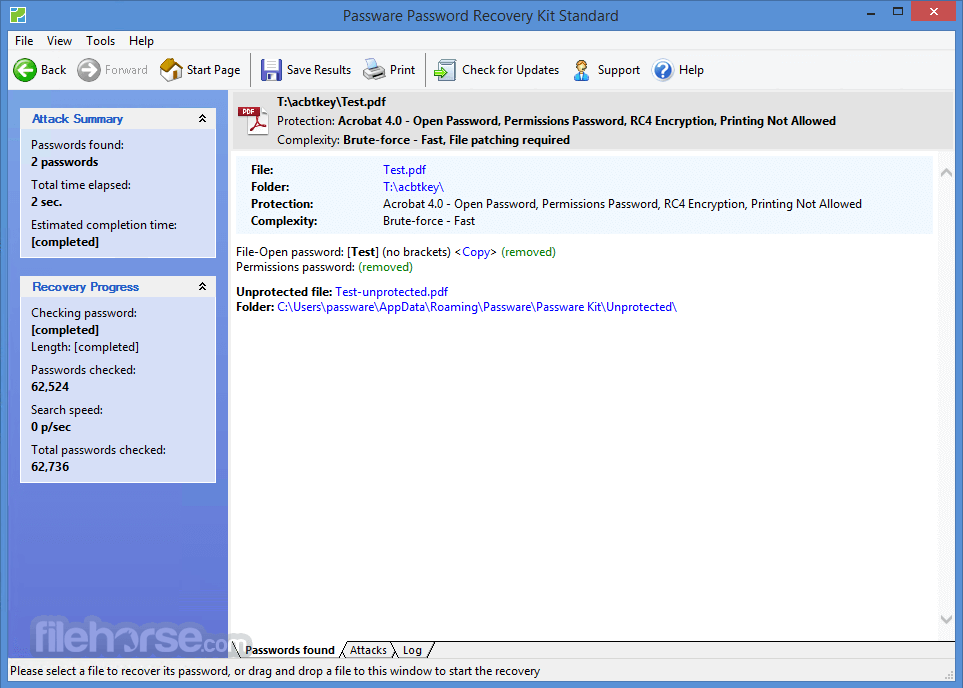 Passware Password Recovery Kit Standard 畫面截圖 2
