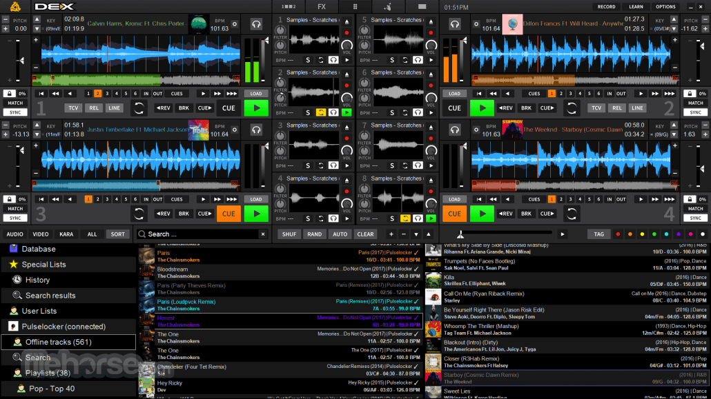PCDJ DEX 畫面截圖 1