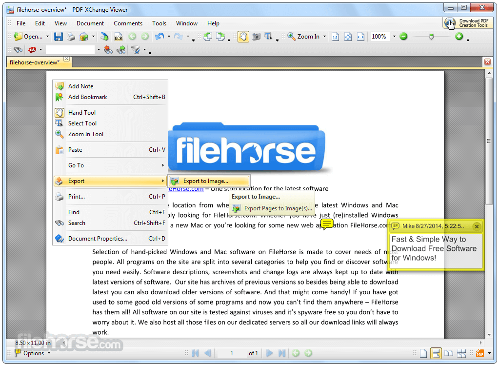 PDF-XChange Viewer 畫面截圖 1