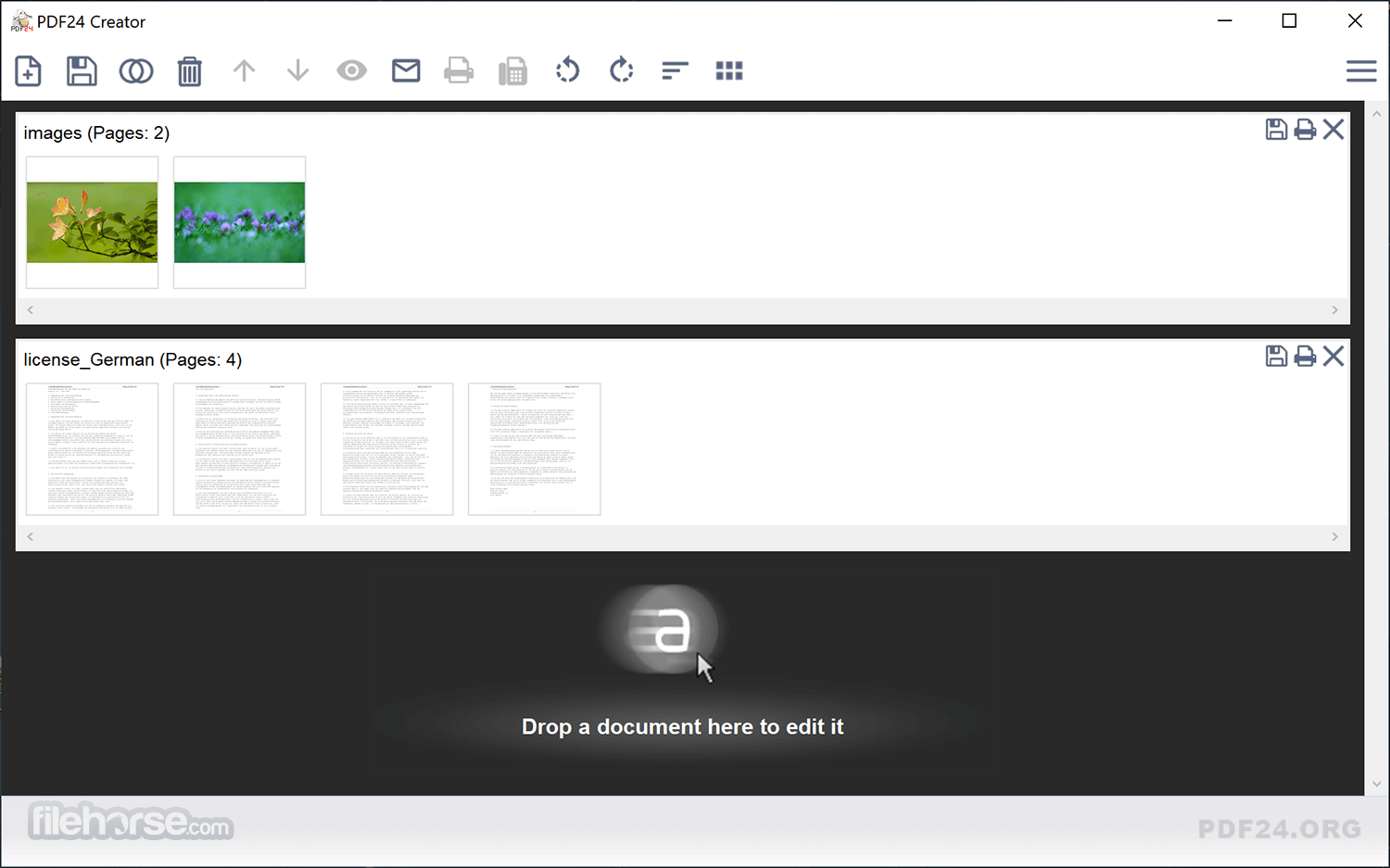 PDF24 Creator 畫面截圖 2