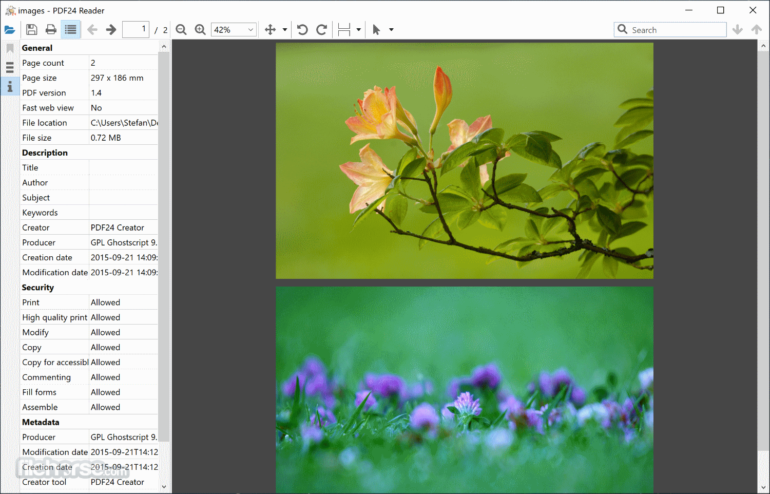 PDF24 Creator 畫面截圖 5