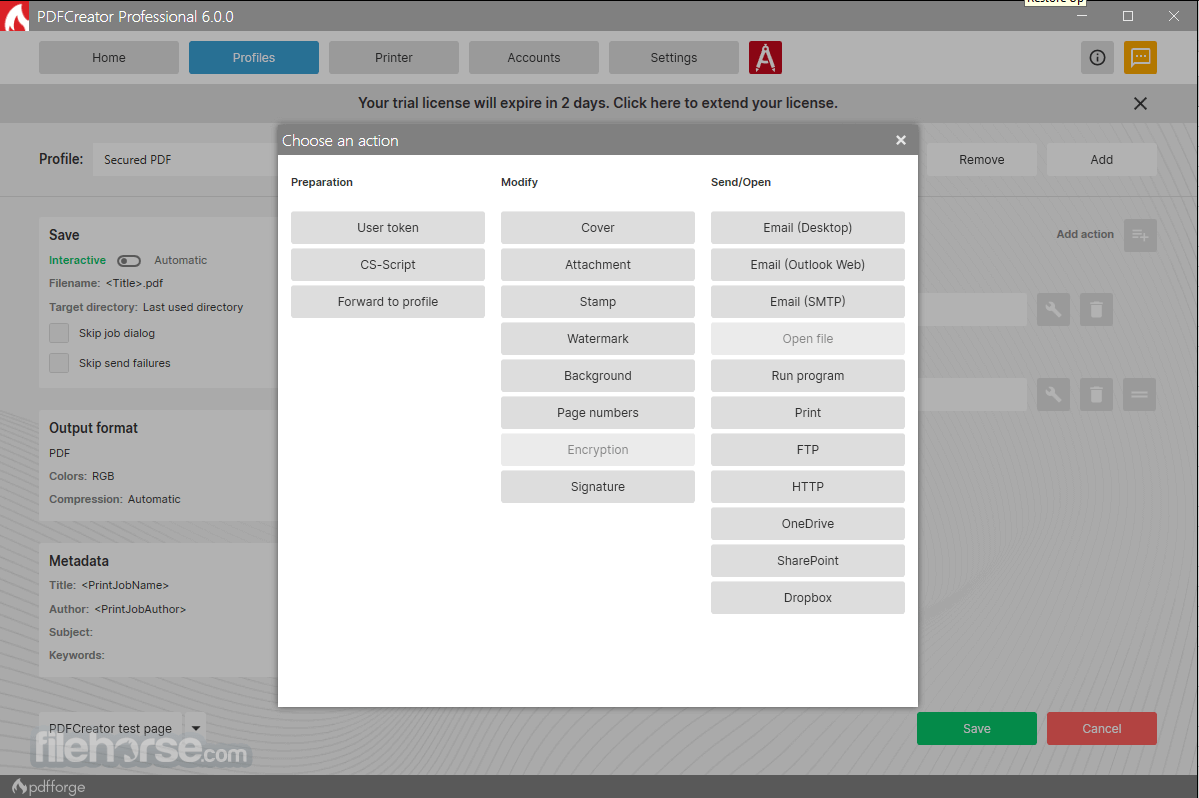 PDFCreator 畫面截圖 2