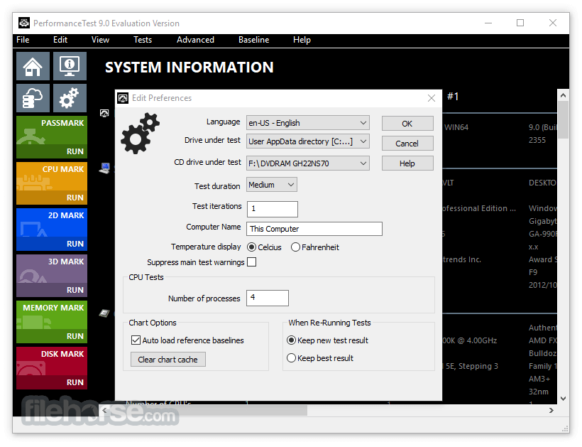 PerformanceTest 11.1 Build 畫面截圖 2