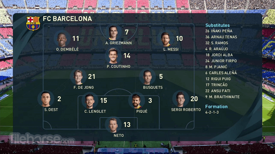 eFootball PES 畫面截圖 2