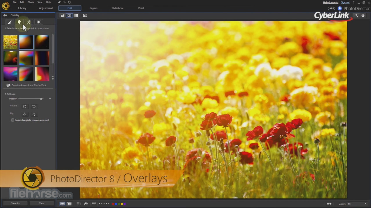 PhotoDirector 畫面截圖 1
