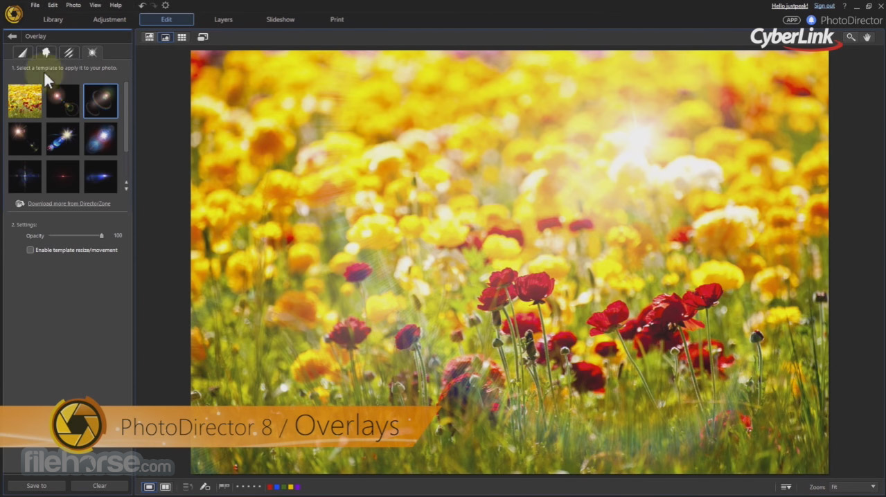 PhotoDirector 畫面截圖 3