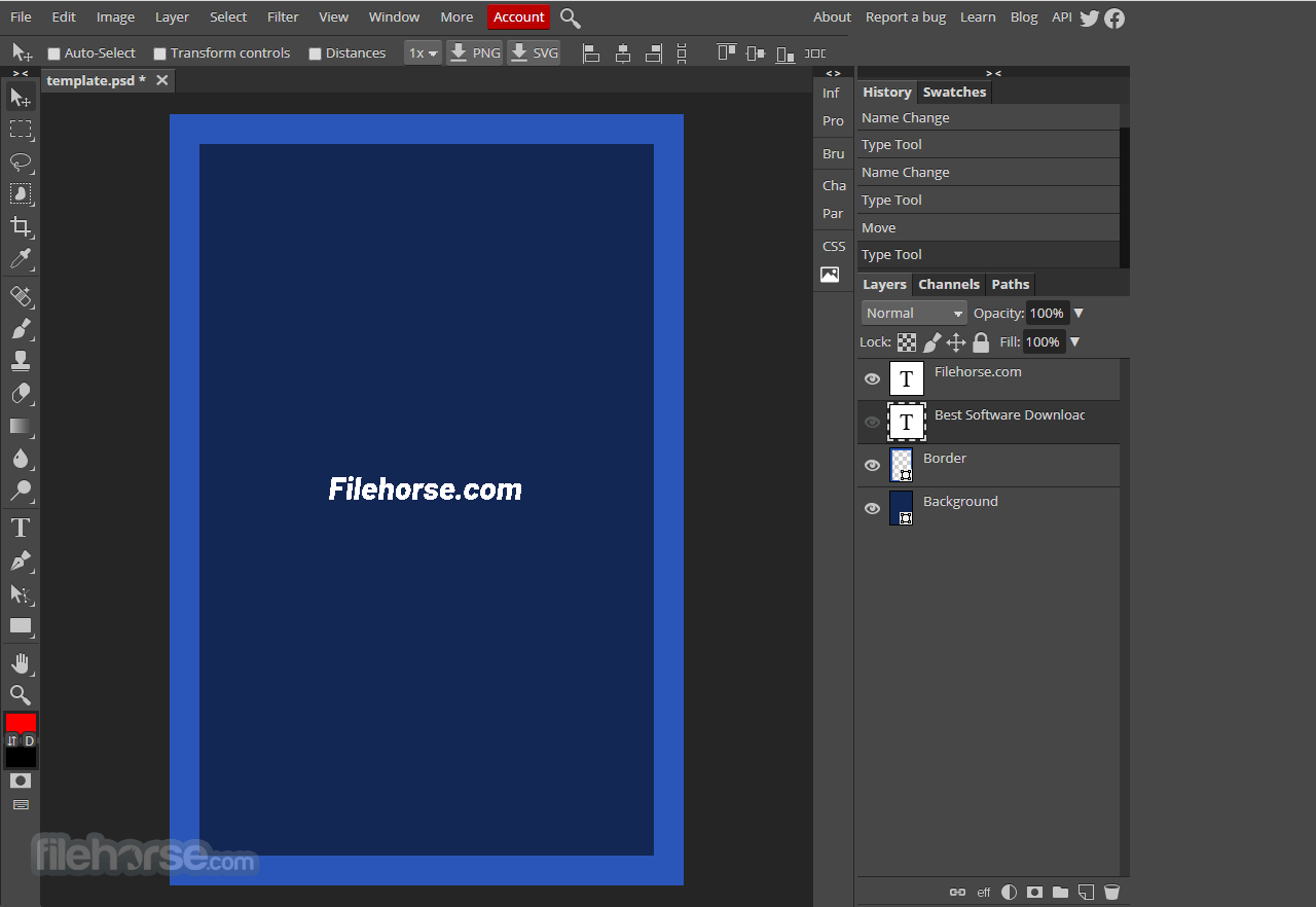 Photopea - Online Photo Editor 畫面截圖 2