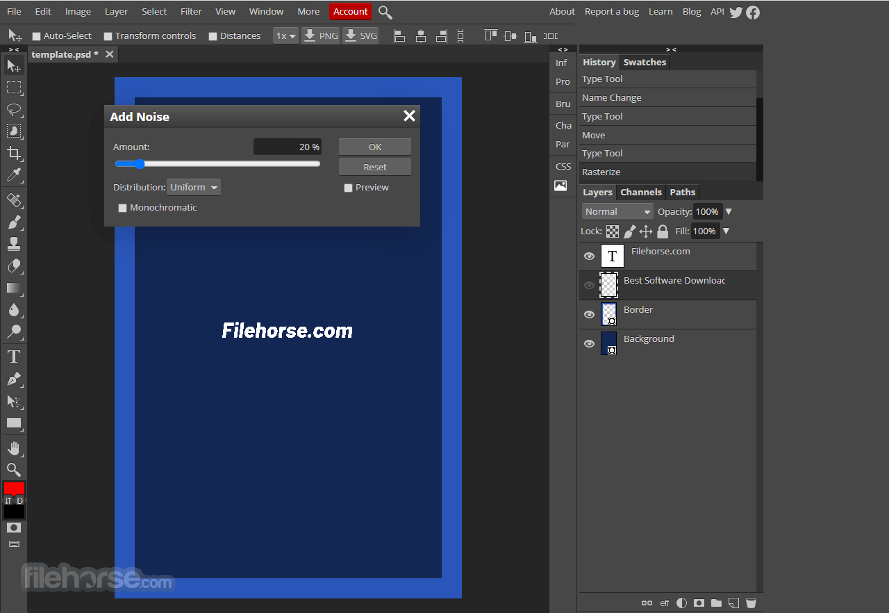 Photopea - Online Photo Editor 畫面截圖 3