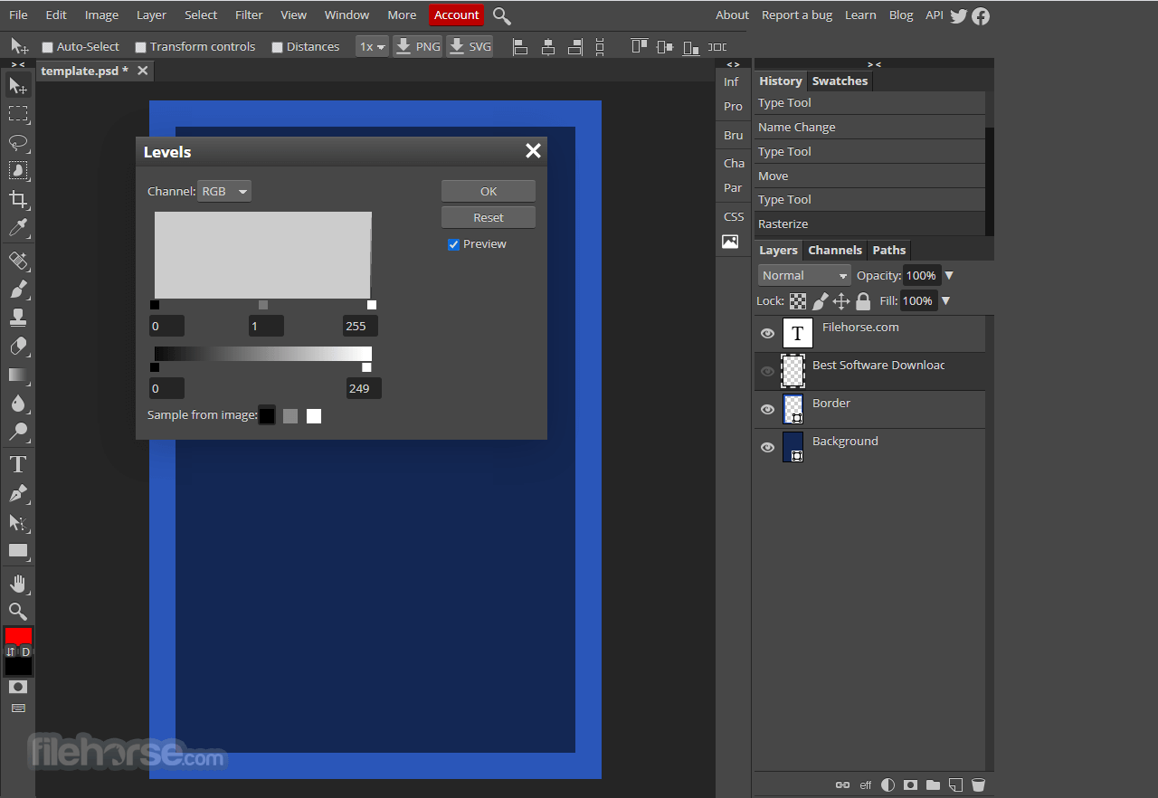 Photopea - Online Photo Editor 畫面截圖 4