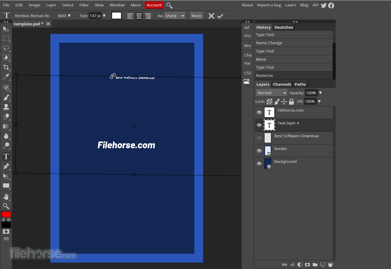 Photopea - Online Photo Editor 畫面截圖 5