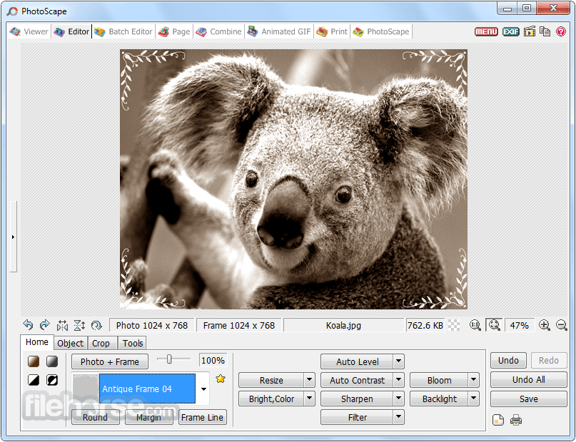 PhotoScape 畫面截圖 3
