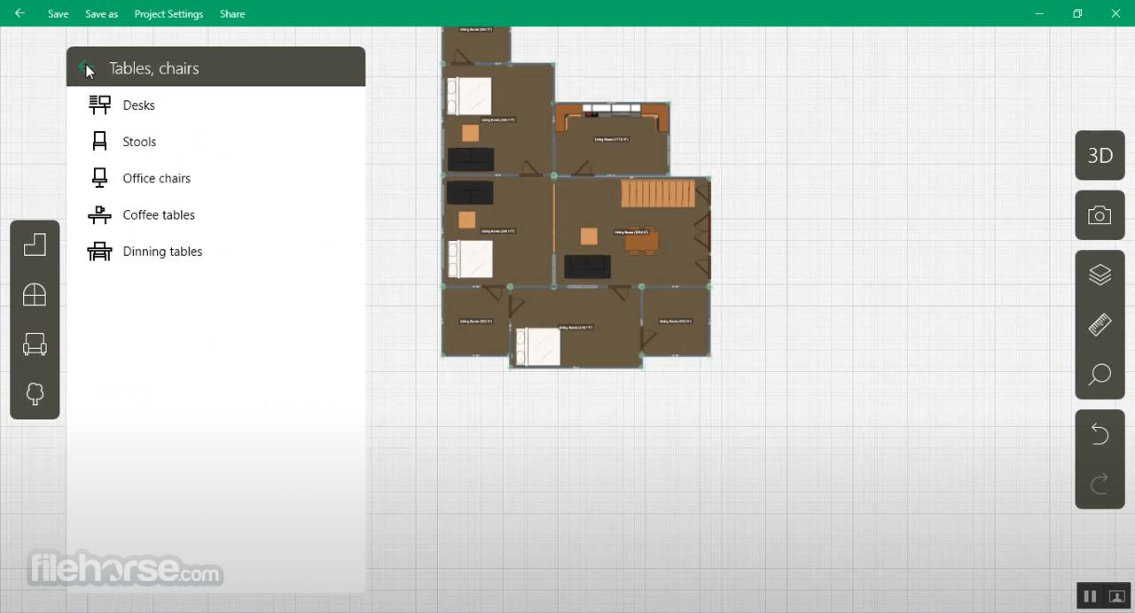 Planner 5D - Home Design in 畫面截圖 4