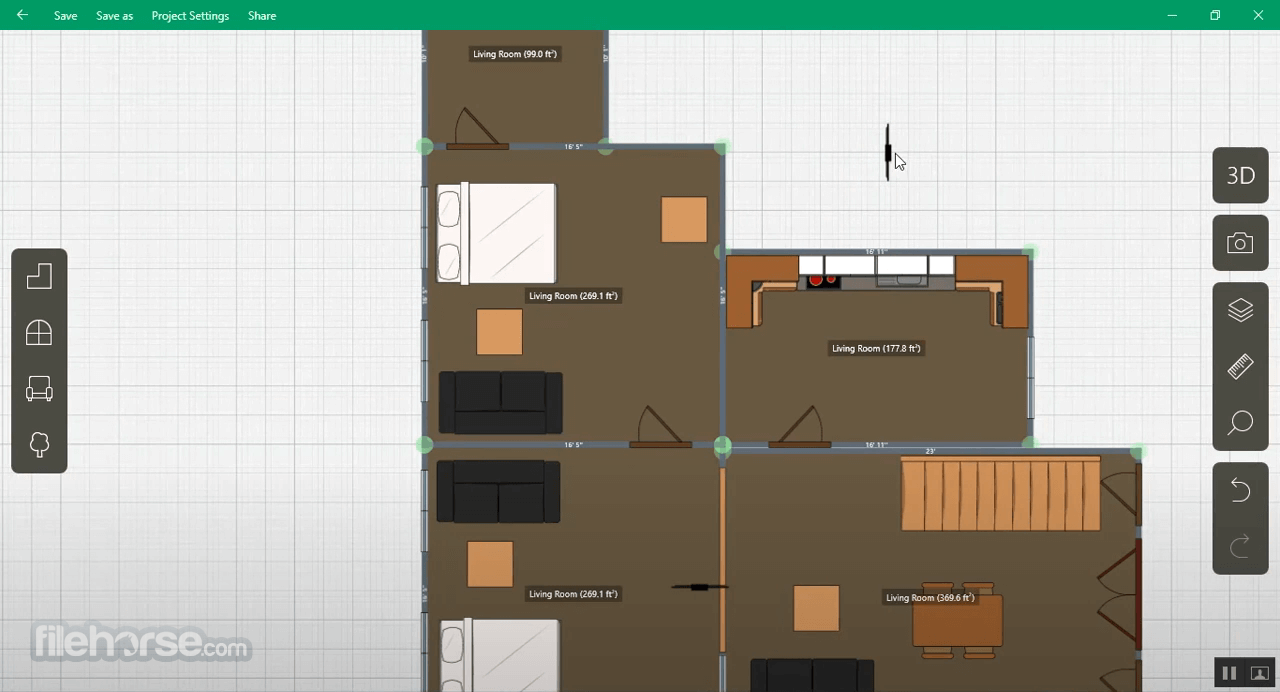 Planner 5D - Home Design in 畫面截圖 5