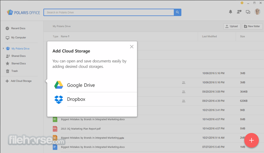 Polaris Office 10.115 Build 畫面截圖 4