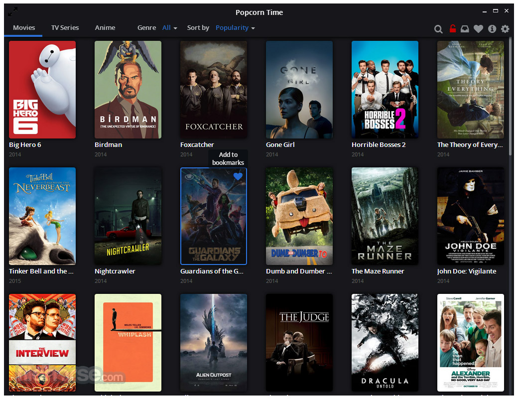 Popcorn Time 畫面截圖 1