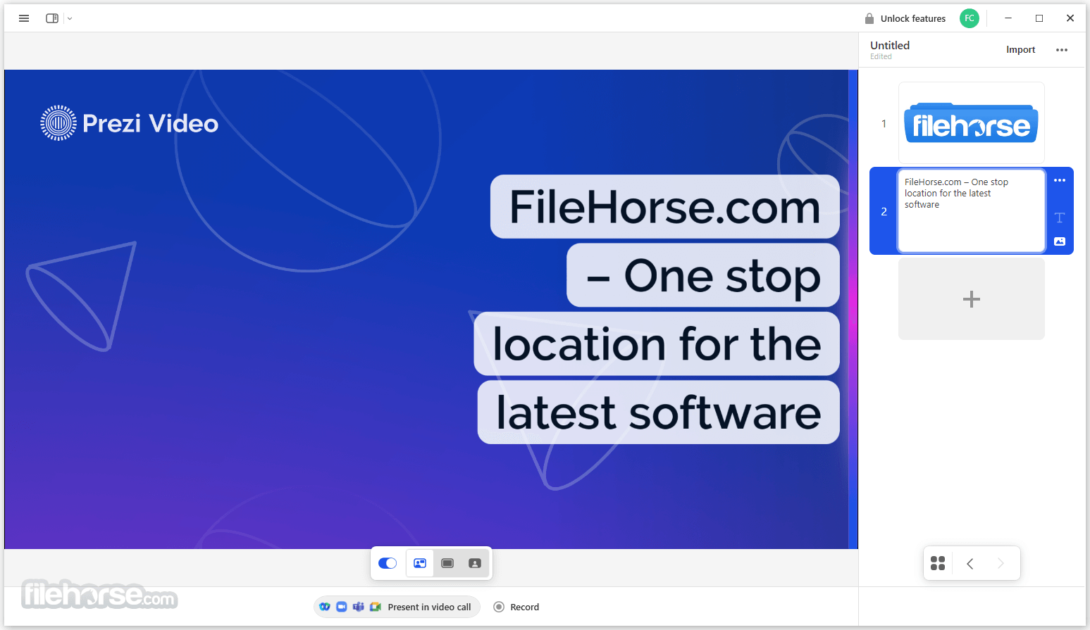 Prezi Video 畫面截圖 2