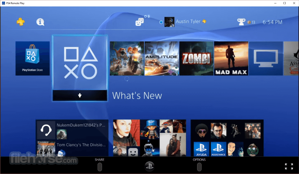 PS4 Remote Play 畫面截圖 1