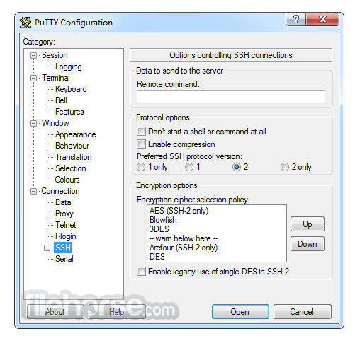 PuTTY Portable 畫面截圖 4