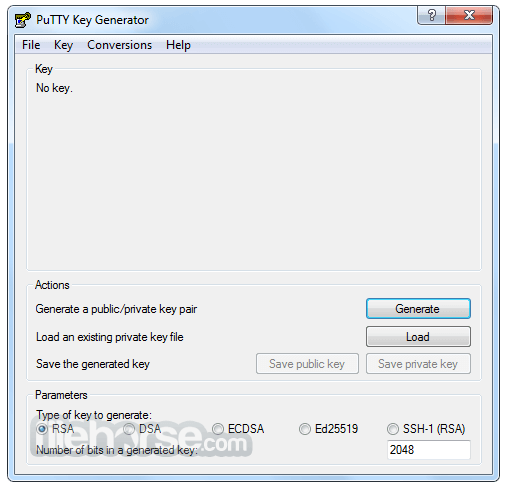 PuTTYgen 0.84 (64-bit) 畫面截圖 1