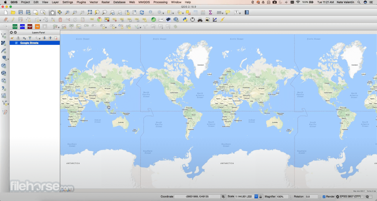 QGIS 畫面截圖 3