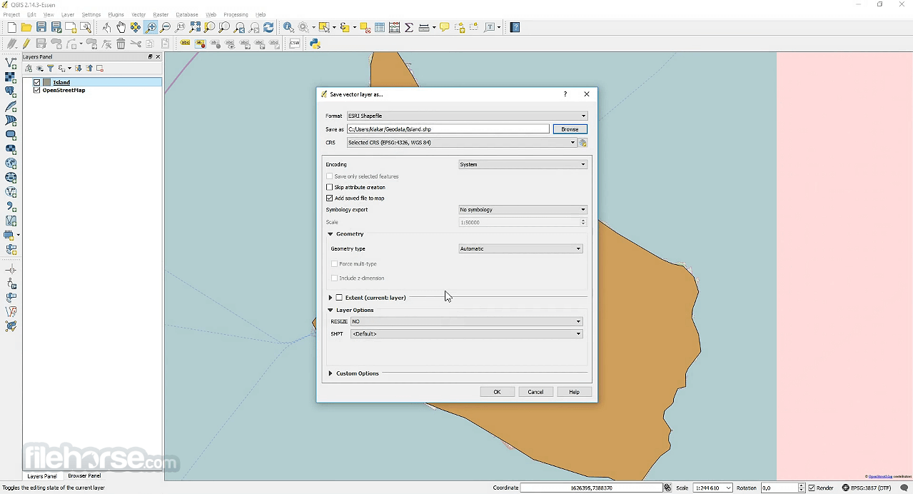 QGIS 畫面截圖 3