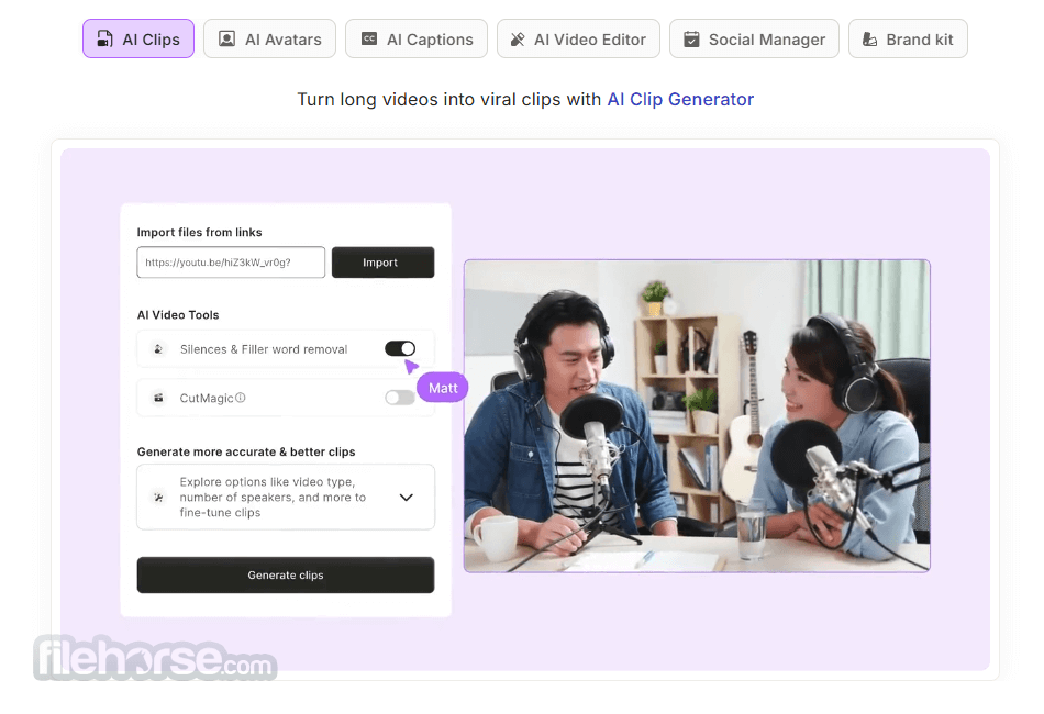 Quso AI - AI Video Marketing 畫面截圖 1