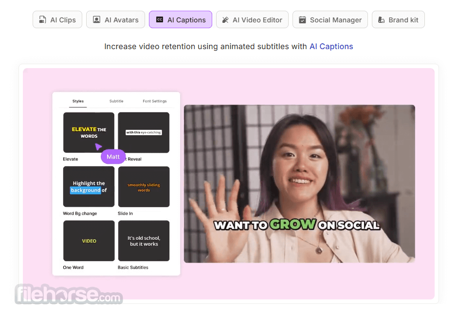 Quso AI - AI Video Marketing 畫面截圖 3