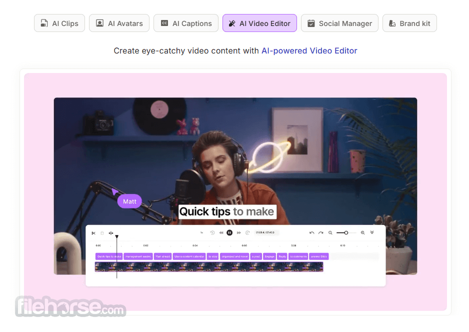 Quso AI - AI Video Marketing 畫面截圖 4