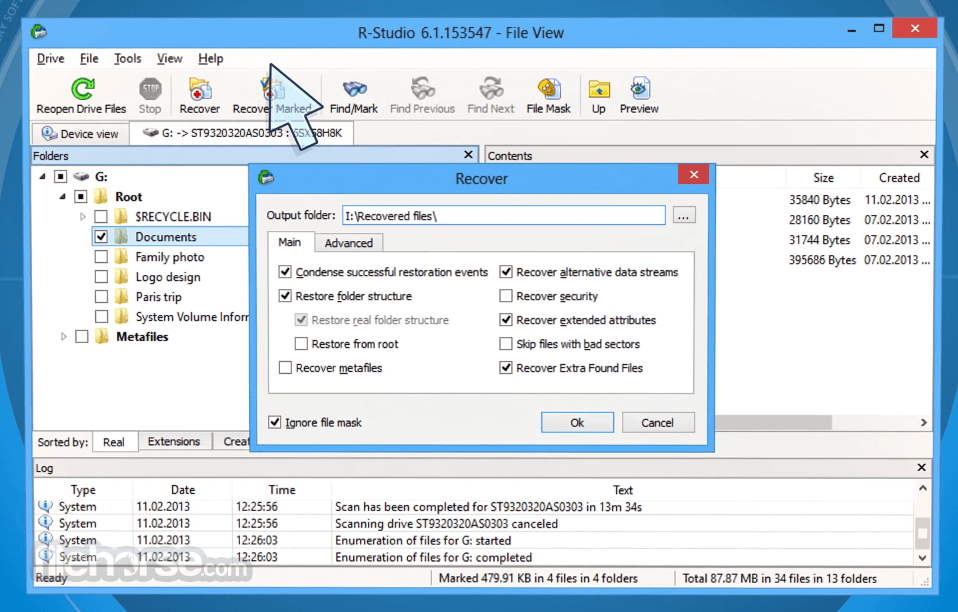 R-Studio 9.5 build 畫面截圖 2