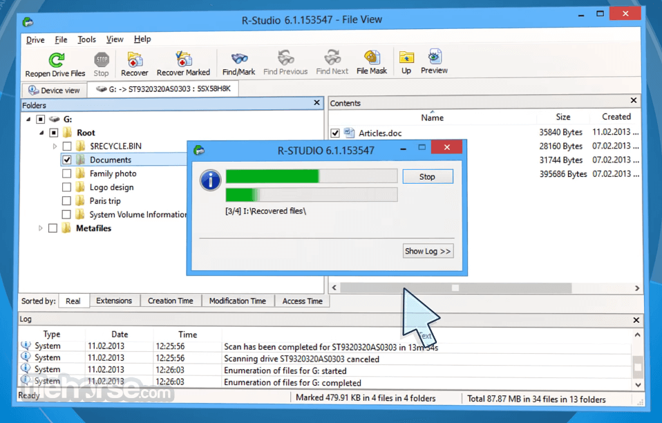 R-Studio 9.5 build 畫面截圖 3