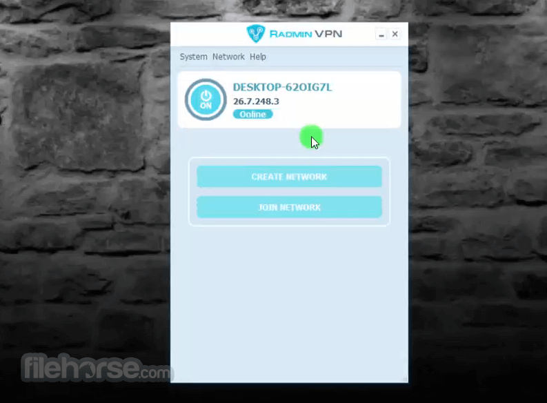 Radmin VPN 畫面截圖 1