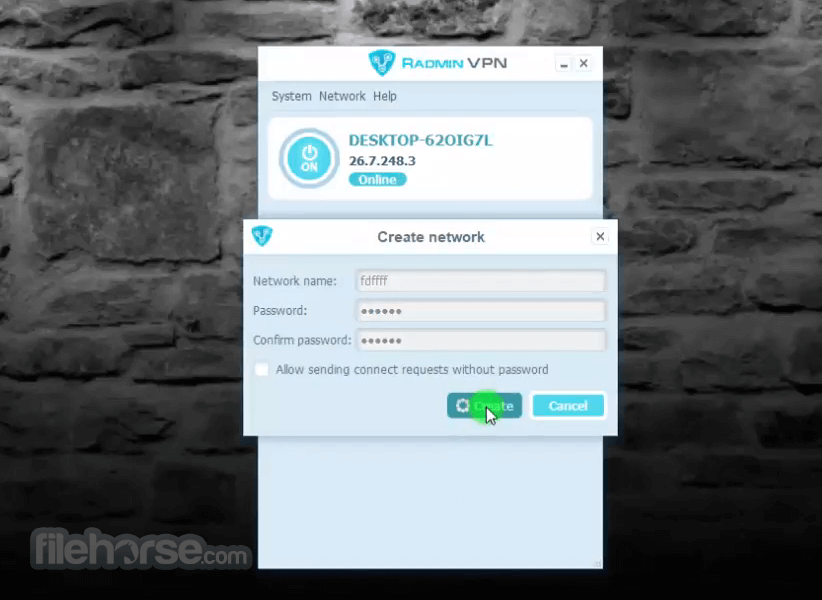 Radmin VPN 畫面截圖 3