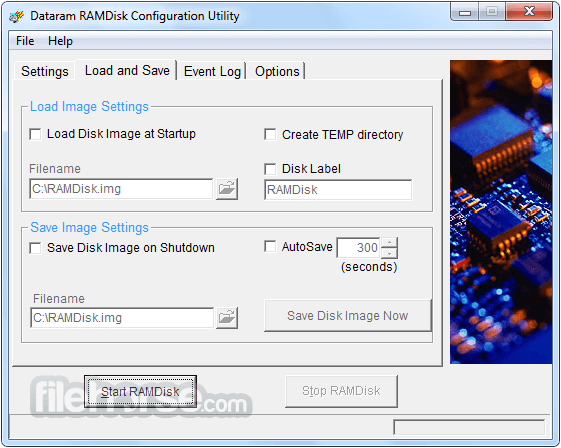 RAMDisk 4.4.0 RC 畫面截圖 2
